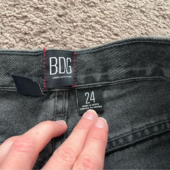 BDG Women's 24 Slim Straight Patchwork Jeans - Picture 5 of 10